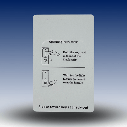 Motel6 Brand Hotel RFID Key Cards - 200 Cards in box