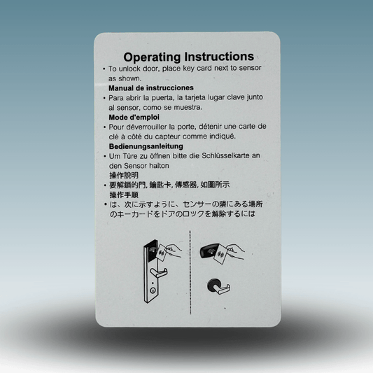 Sure Stay Brand Hotel RFID Key Cards - 200 Cards in box