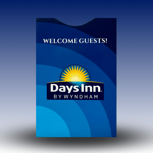 Days Inn Wyndham Brand Hotel Key Envelope