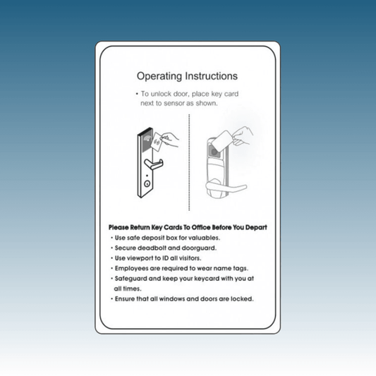 Days Inn Wyndham Brand Hotel RDID Key Cards - 200 Cards in box