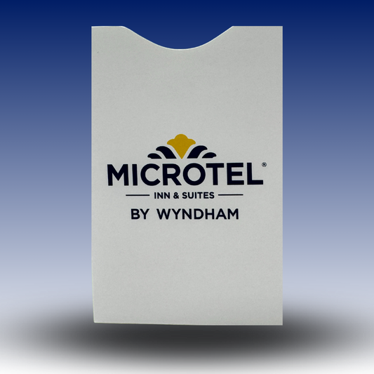 Microtel  Hotel Wyndham Brand Envelope Holder Folder