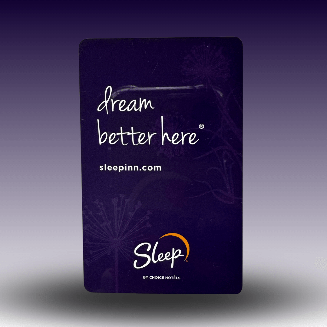 Sleep inn- Choice Brand - RFID Key Cards - 200 Cards in box – desirfid.com